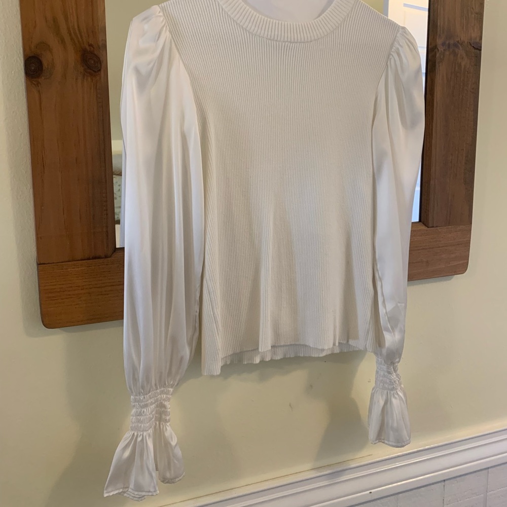 Gorgeous Silk Sleeved Sweater